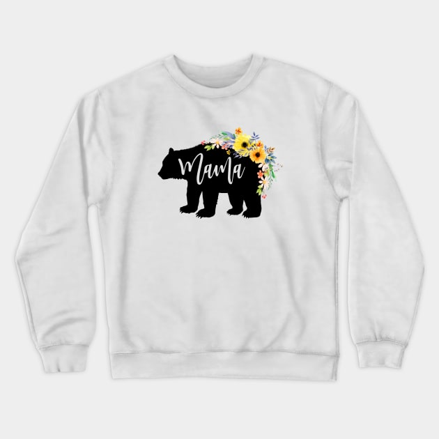 Mama Bear Mama Bear New Mom Gifts For Mom Mama Bear Tunic Mama Bear Tee Momma Bear Mamma Bear Mom Mama Crewneck Sweatshirt by hathanh2